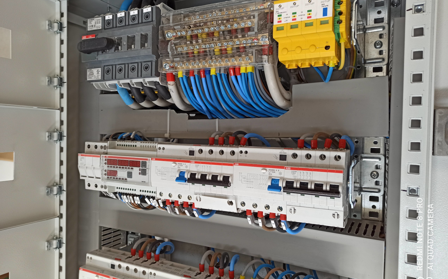 Cablaggi elettrici e rete dati